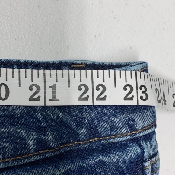 Lane Bryant Jean Shorts sz 24 Plus Mid Rise Boyfriend Berrmuda Inseam 5.5" - Picture 10 of 11